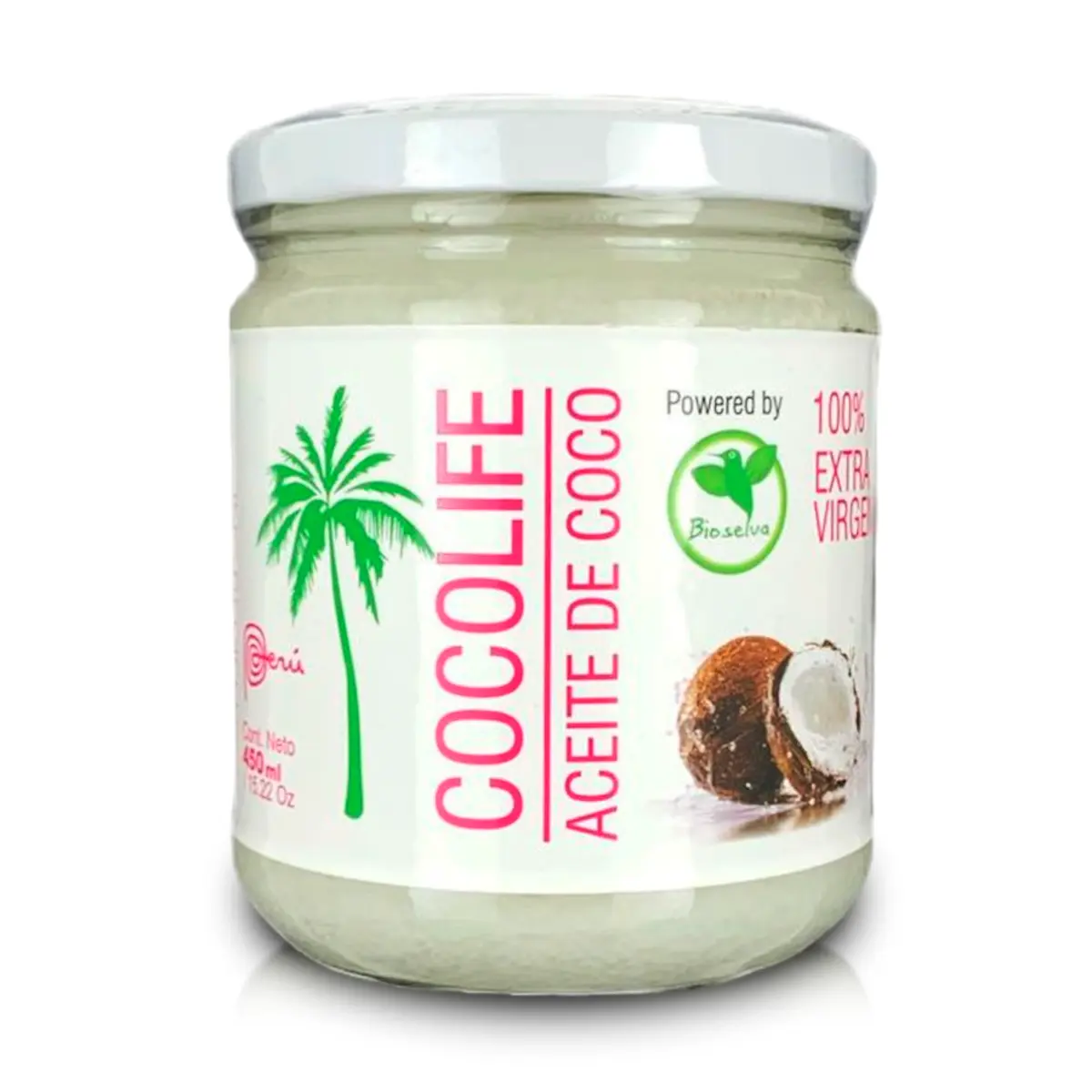 Aceite de Coco Extra Virgen (450ml)