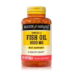 Omega 3 Aceite de Pescado 1000mg (60 Cápsulas Blandas)
