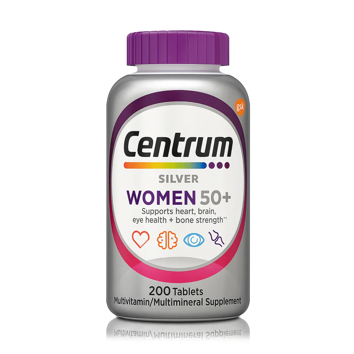 Silver Women 50+ (200 Tabletas) - Centrum