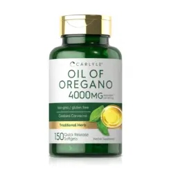 Aceite de Orégano 4000mg (150 Softgels) - Carlyle