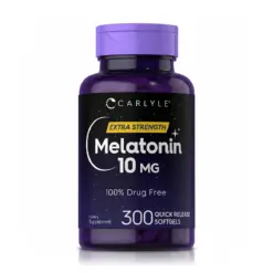 Melatonina 10 mg (300 Softgels) - Carlyle