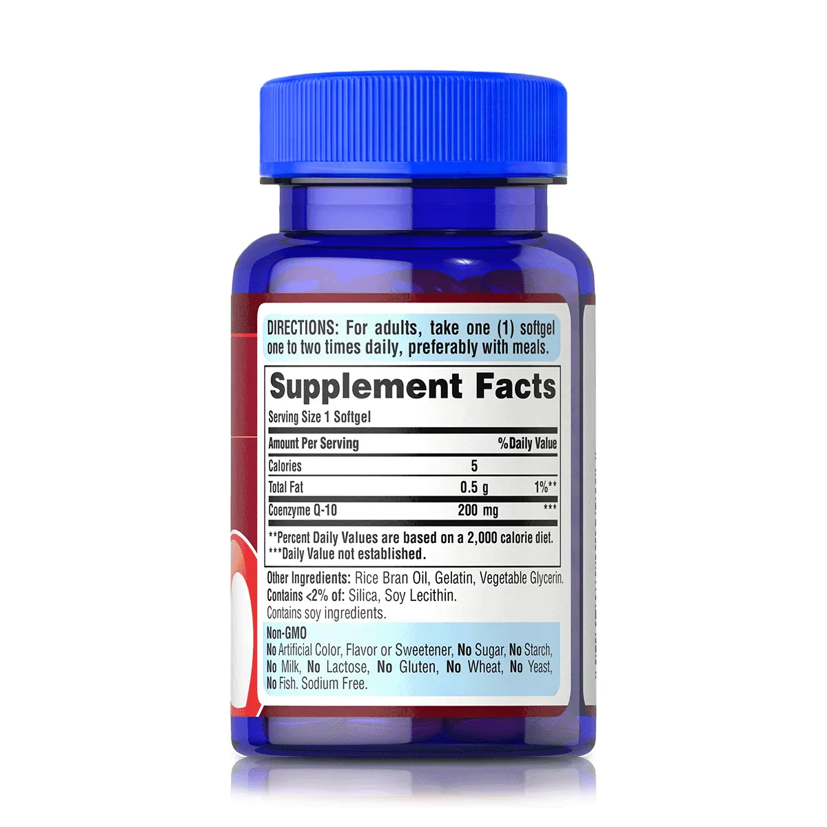 Coenzima Q-10 200 mg (30 Softgels) - Puritan’s Pride