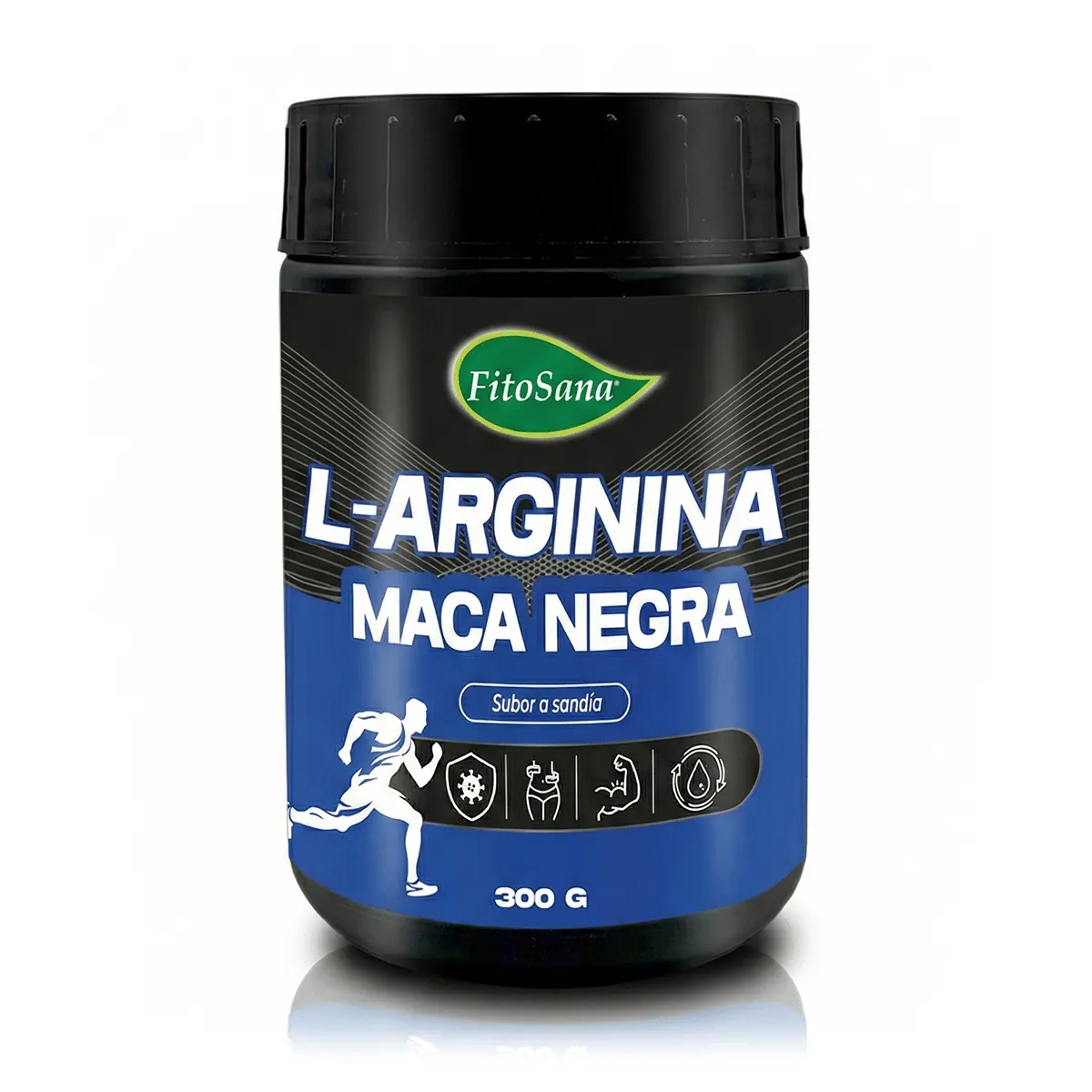 L-Arginina con Maca Negra (300 g) - Fitosana