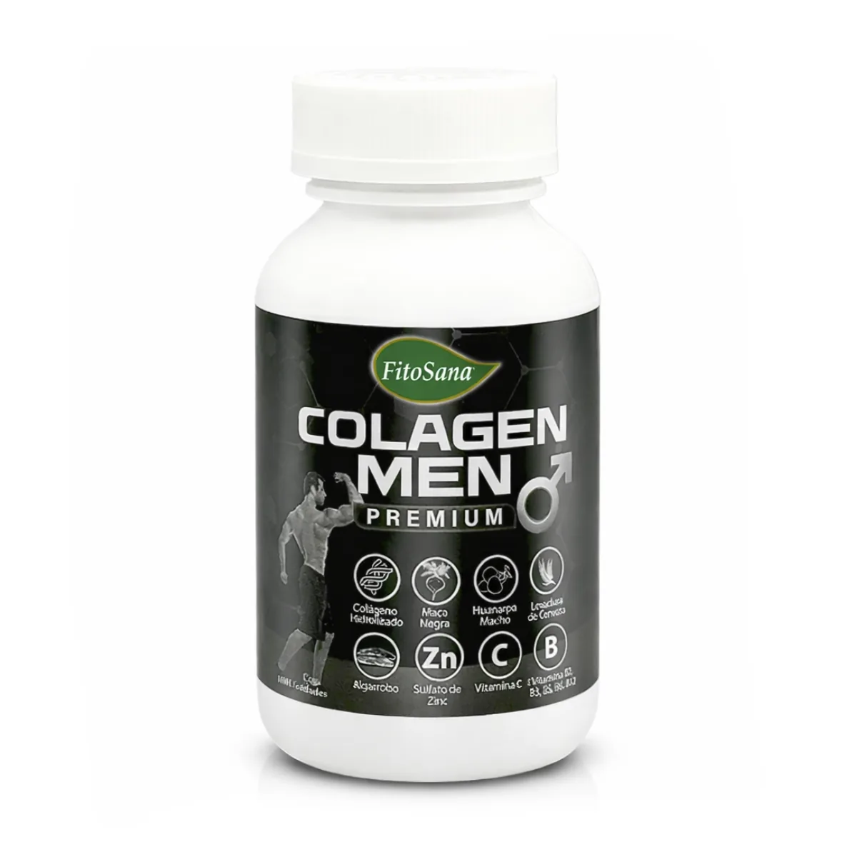 Colágeno Men Premium (100 Cápsulas) - Fitosana